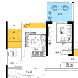 龙昆悦城户型图