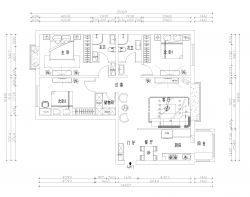 150平方别墅三室两厅最佳户型图