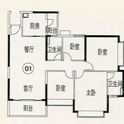 恒大世纪生态城户型图