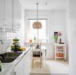 2023北欧室内设计风格白色厨房效果图