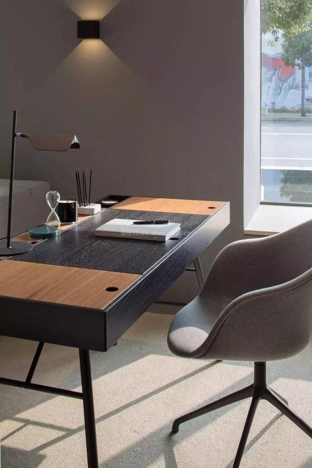 2023北欧loft公寓书桌设计效果图