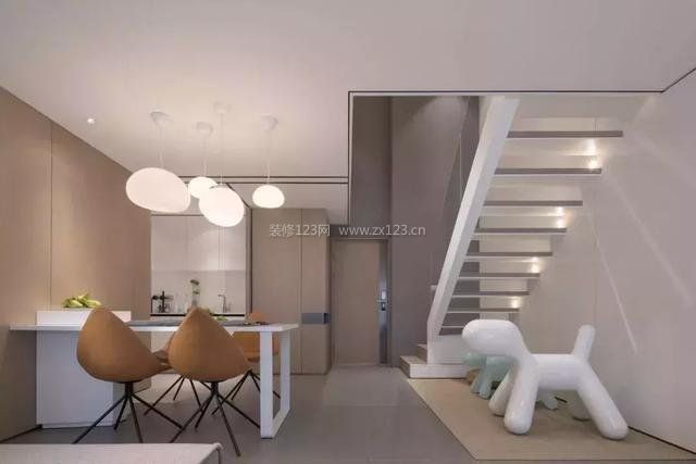2023北欧loft公寓楼梯设计