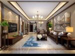 2023典雅中式风格客厅地毯搭配效果图片
