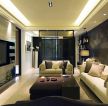 60平室内客厅灯具装修设计图