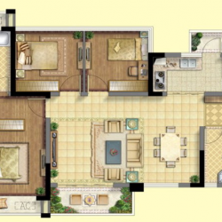 北京城建龙樾熙城户型图