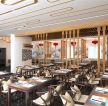 2023典雅中式餐厅隔断设计效果图大全
