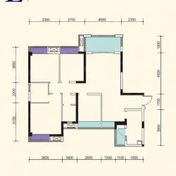 中铁城锦南汇户型图