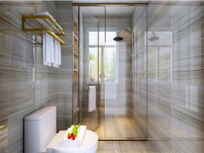 2023现代卫生间淋浴房装修图大全