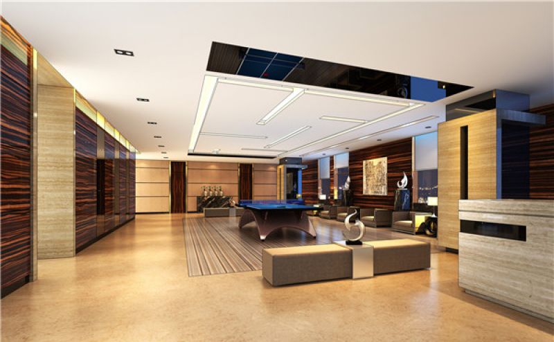 华悦办公室750平米现代简约风格装修案例
