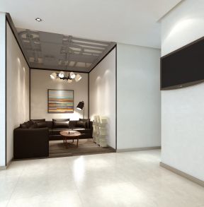 2023现代办公室会客厅办公家具沙发装修效果图片
