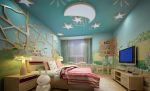 2023现代温馨儿童房墙面设计装修图