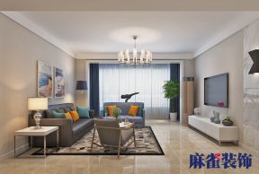 2023新房客厅现代组合布艺沙发装修效果图片