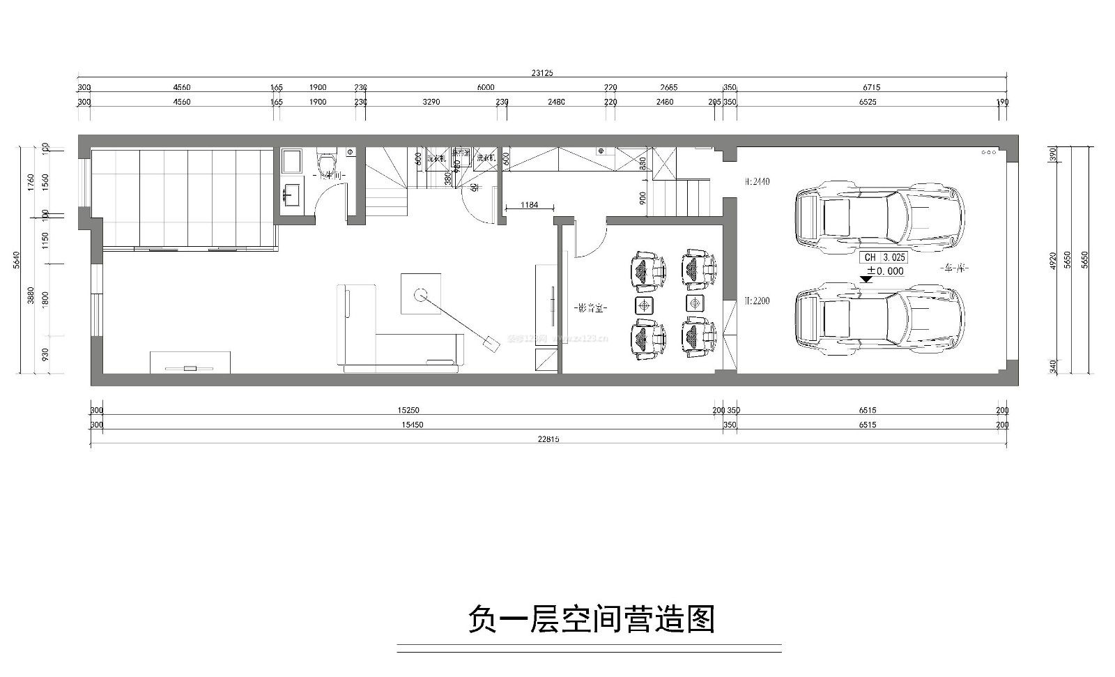 億達春田留莊300平米美式風(fēng)格裝修案例