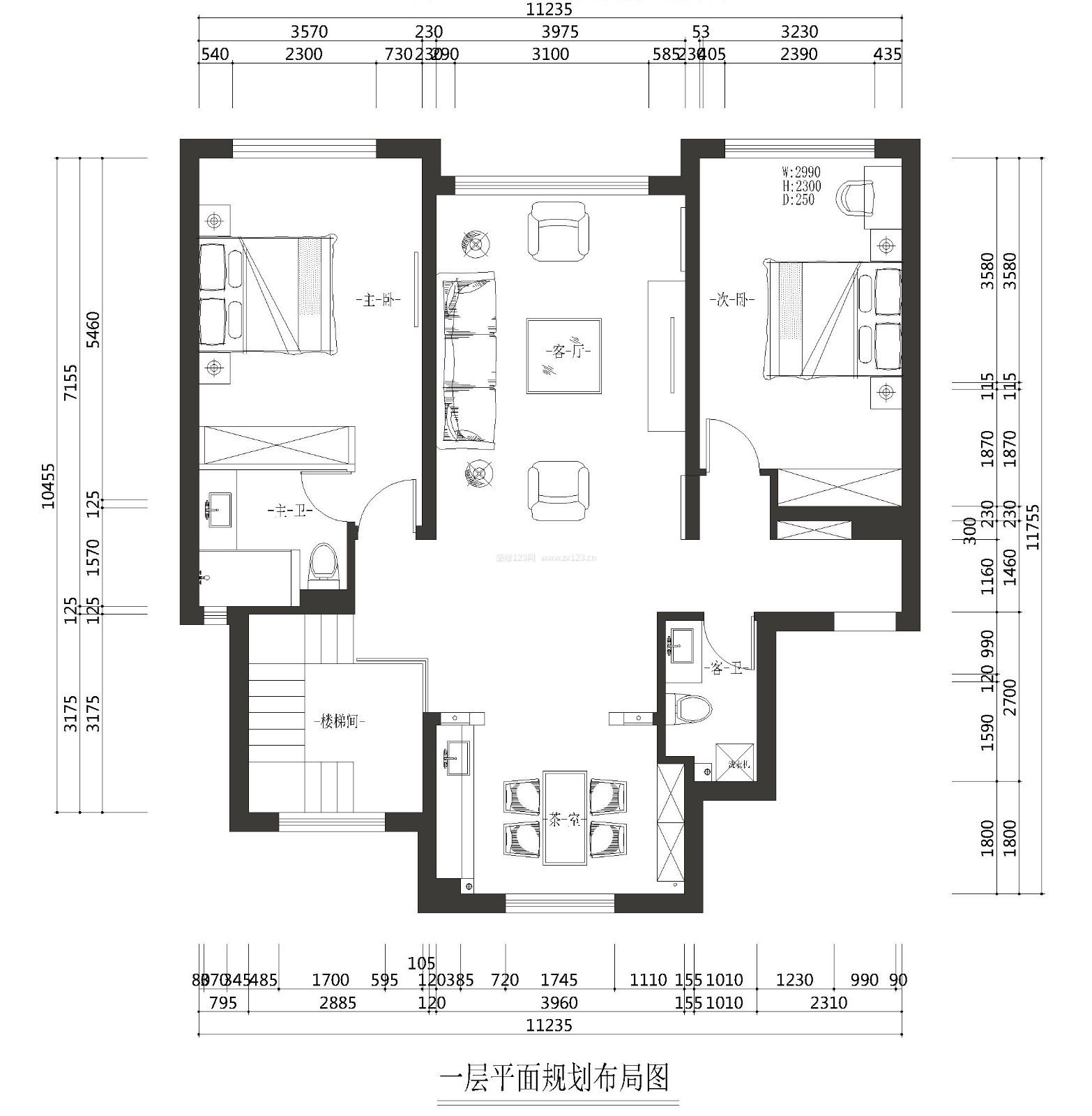 四季上東280平米新中式風(fēng)格裝修案例