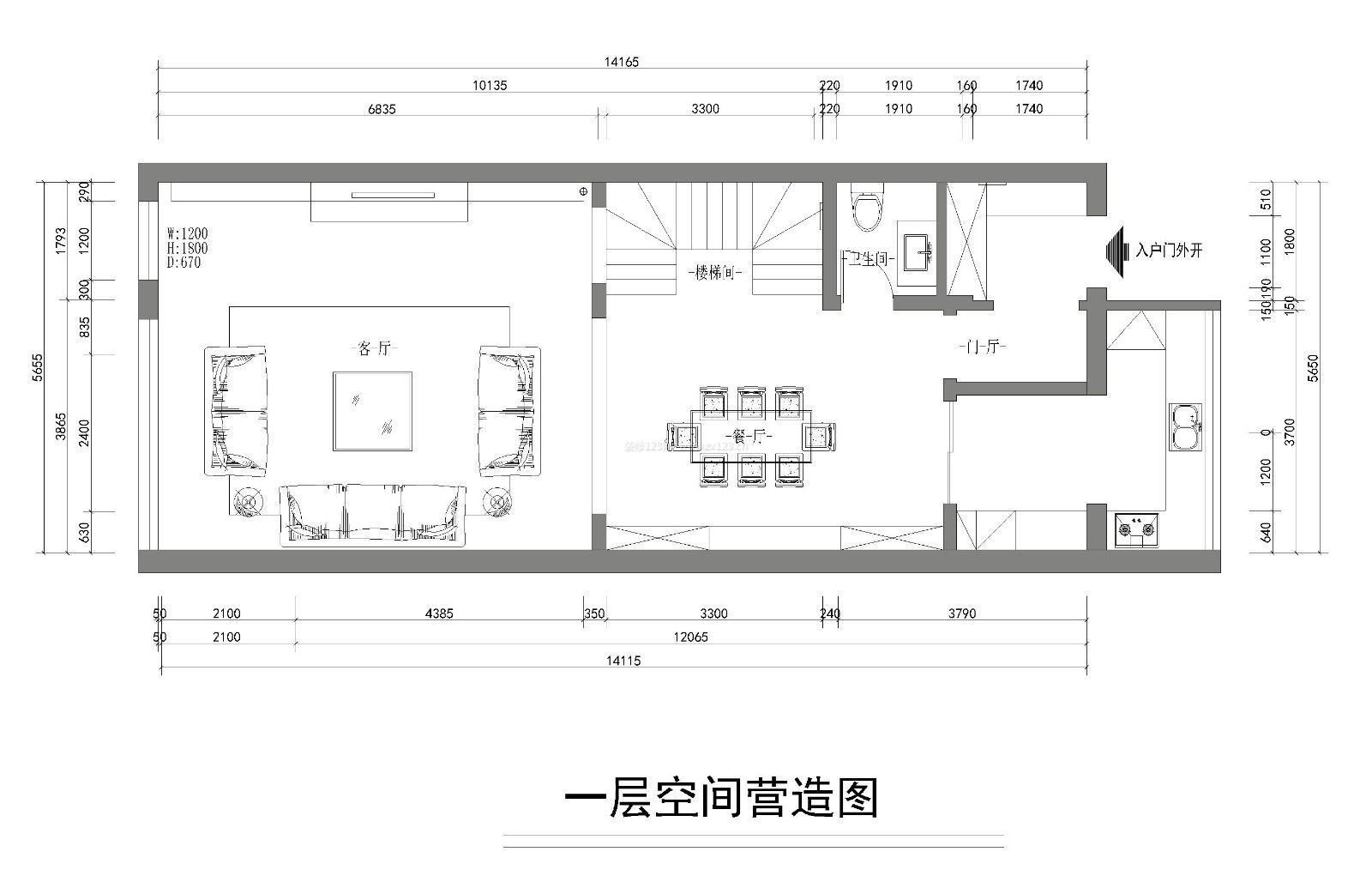 億達(dá)春田留莊300平米美式風(fēng)格裝修案例