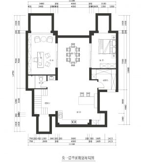 四季上东280平米新中式风格装修案例