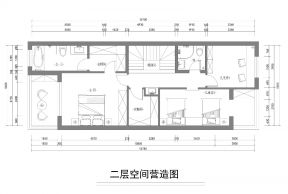 亿达春田留庄300平米美式风格装修案例