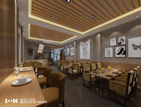 速食餐厅500平米现代风格装修案例