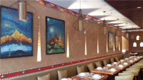 2023东南亚风格餐厅装饰画装修图片大全