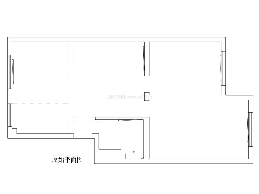 新海園品閣82平米簡(jiǎn)歐風(fēng)格裝修案例