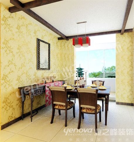 歐風(fēng)麗景155平新中式風(fēng)格案例