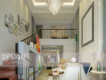 亚星嘉园150平米复式房改造法式风格装修设计案例图