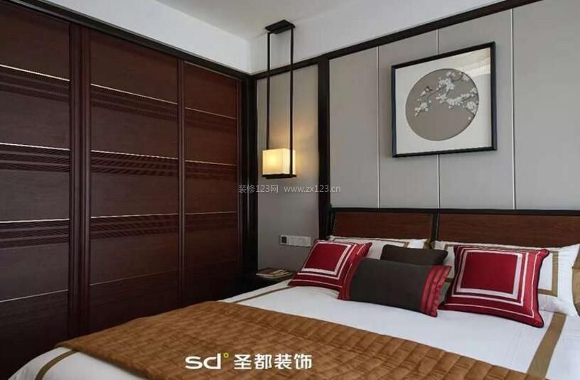 龍湖明景臺(tái)新中式裝修案例