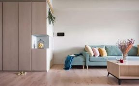 简约北欧风格客厅沙发颜色搭配装修效果图