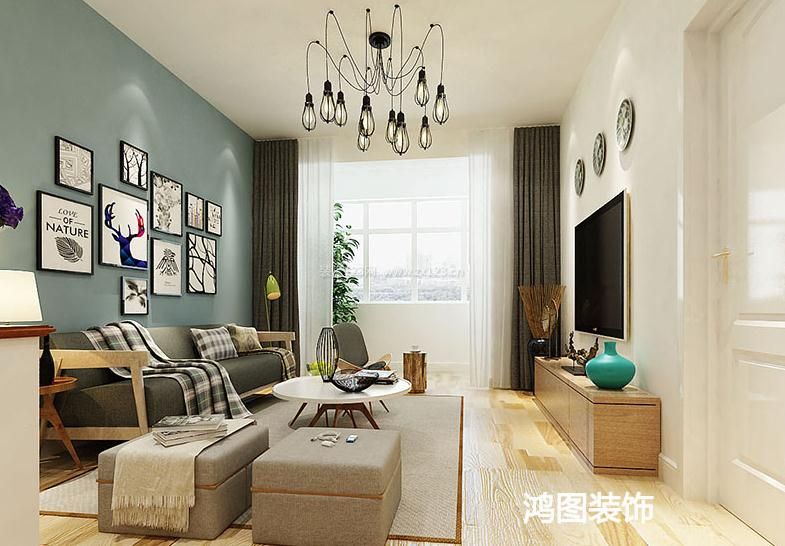 暖山國(guó)際85平現(xiàn)代簡(jiǎn)約風(fēng)格案例