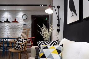 2023北欧小户型室内客餐厅装潢设计图片