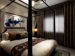 2023舒适中式卧室装修设计图片效果图