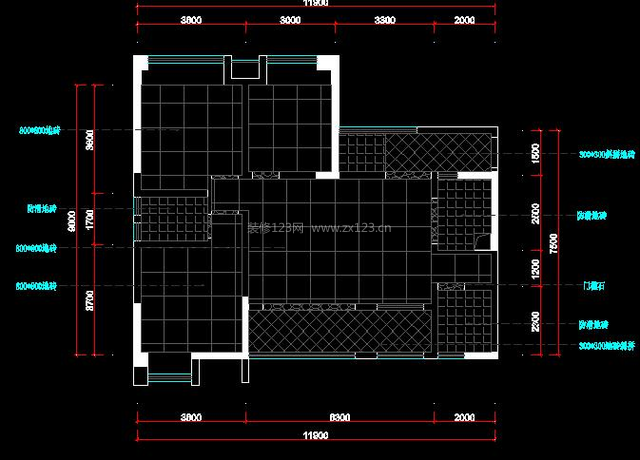 2023三室戶型圖設計集錦大全賞析