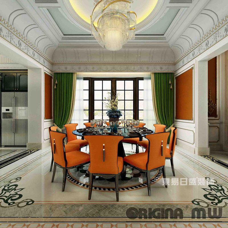 融創(chuàng)玫瑰園+930平米別墅設(shè)計+歐式風(fēng)格