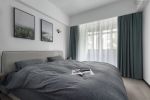 2023简单现代卧室布艺双人床装修图片