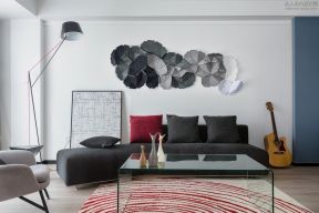 简约现代客厅 客厅沙发背景墙装饰效果图