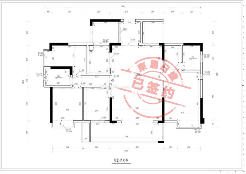 宏益公館185平米現(xiàn)代前衛(wèi)裝修效果圖