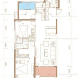 A户型 3室2厅2卫