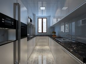 2023简约现代厨房橱柜石英石台面装修效果图