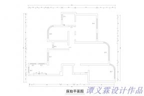 2023单层别墅原始房间设计平面图