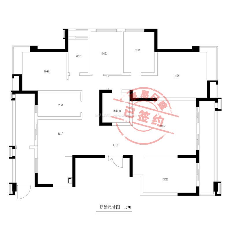 龍湖北辰天街170㎡平層新中式風(fēng)格