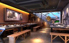 2023特色餐廳室內(nèi)裝修圖片
