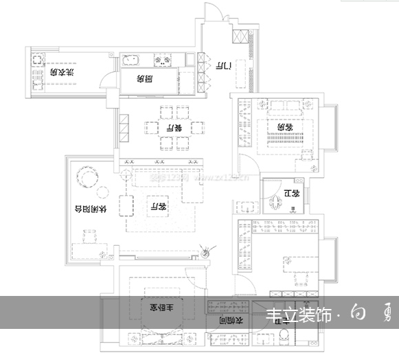 閱山湖136平米現(xiàn)代簡(jiǎn)約設(shè)計(jì)