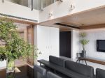 2023简约现代家居客厅木质吊顶装修设计图