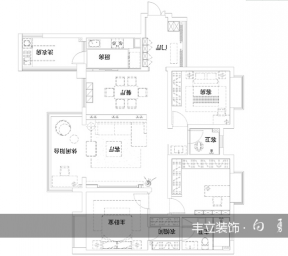 阅山湖136平米现代简约设计