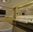 新中式别墅卫生间室内装修图片
