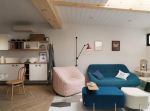 现代温馨客厅客厅沙发颜色搭配设计效果图