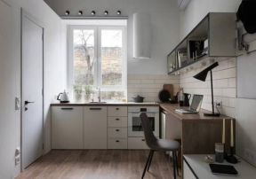小户型公寓装修效果图 小户型厨房装修实景图