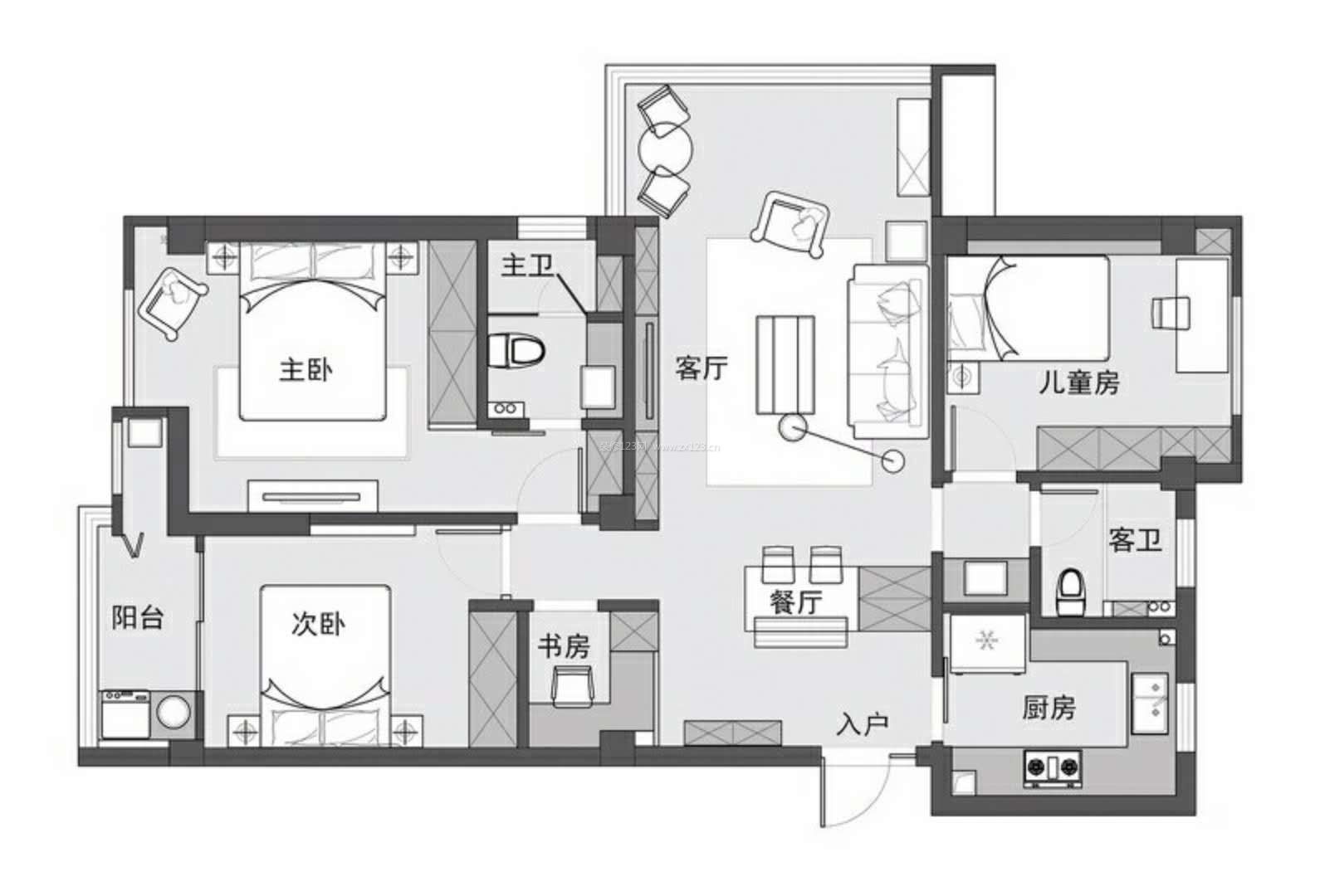 2023房屋平面圖設計