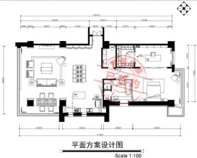 帝王國際200平現(xiàn)代中式風(fēng)格