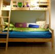 儿童松木家具高低床装修图片